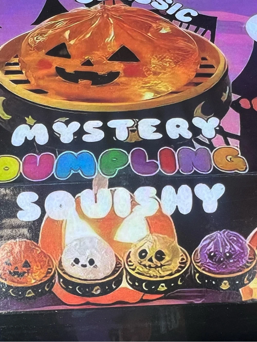 Halloween Classic Mystery Dumpling Squishy - one mystery dumpling